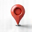Illustration of a physical address location pin