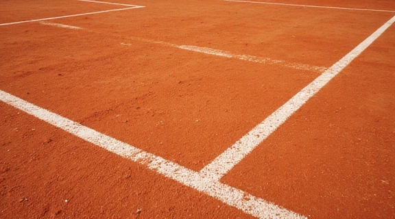 Clay court surface