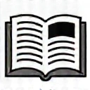 A newspaper icon