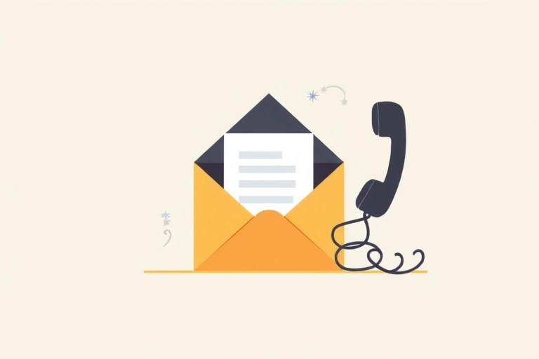 A stylized envelope and a phone icon, representing contact methods for privacy inquiries.